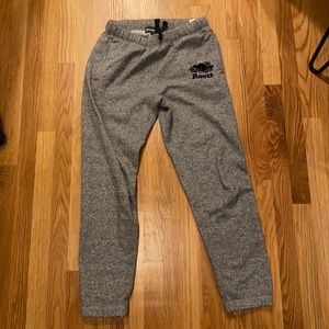 Mens Salt & Pepper Pattern Roots Sweatpants